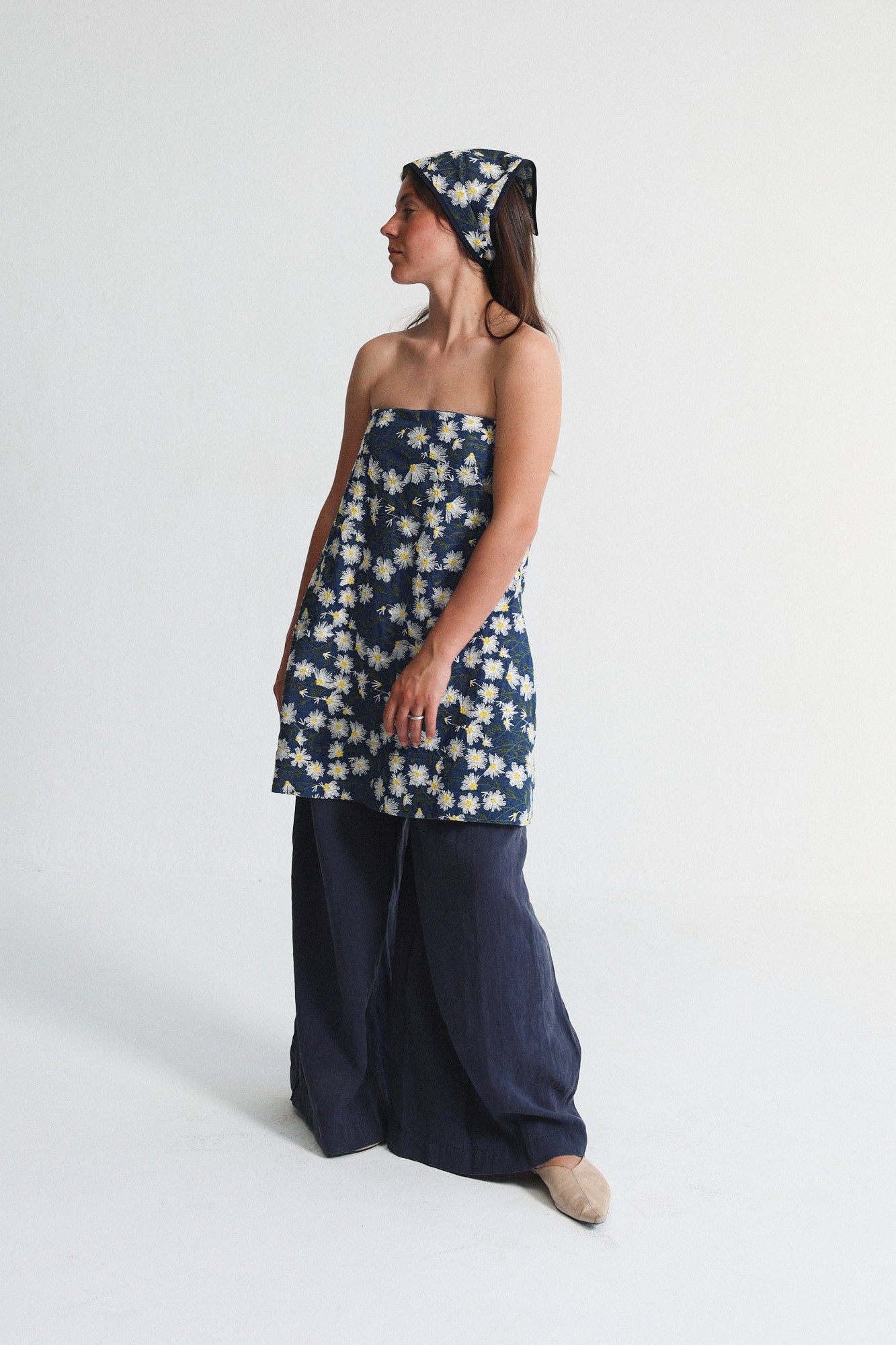 Vestido Denim Bardot
