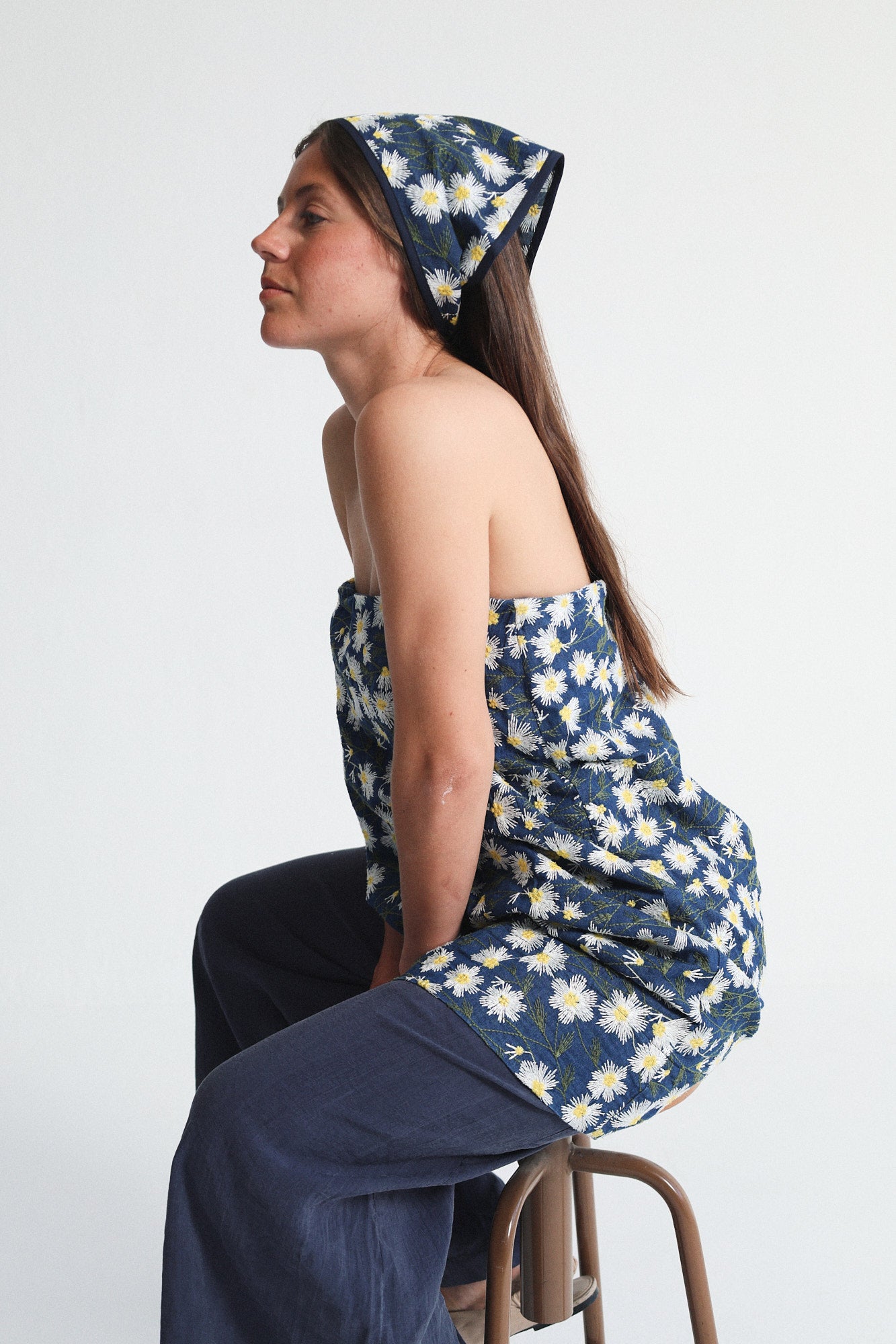 Vestido Denim Bardot