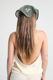 Pañuelo Lia Green Crochet