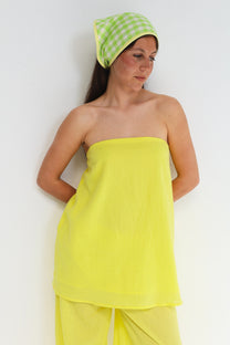 Pañuelo Lia Lime Plaid
