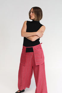 Pantalón Nina Rayas Rosa