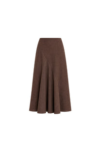 Alexia Coffee Skirt