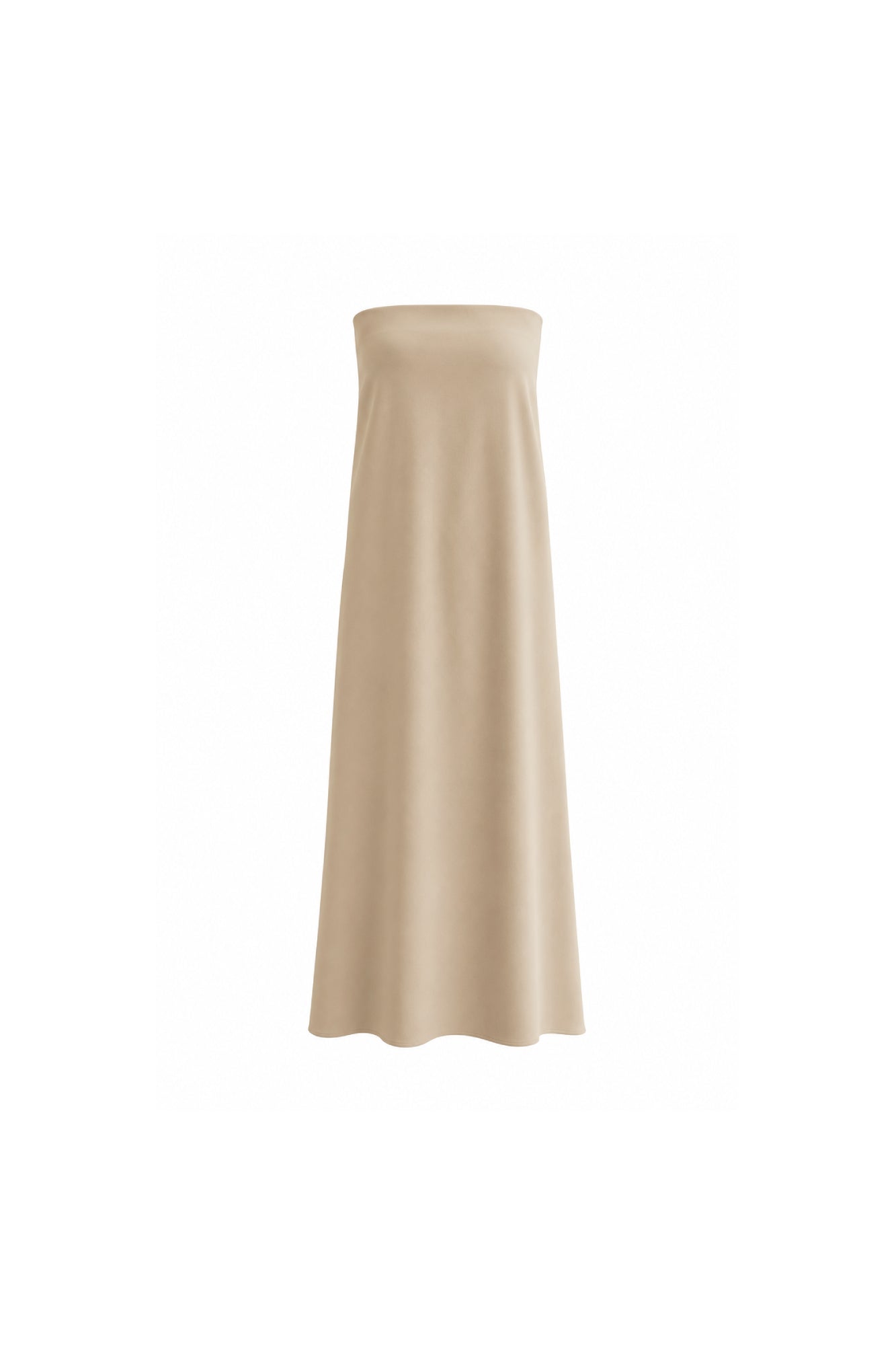 Vestido Bardot Tostado