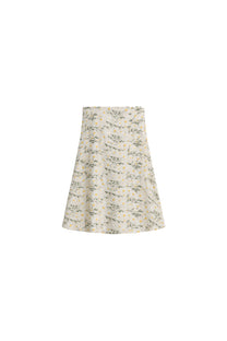 Vestido Bardot Floral Twill