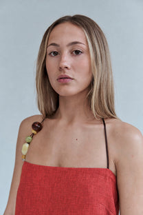 Mara Coral Dress
