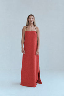Mara Coral Dress